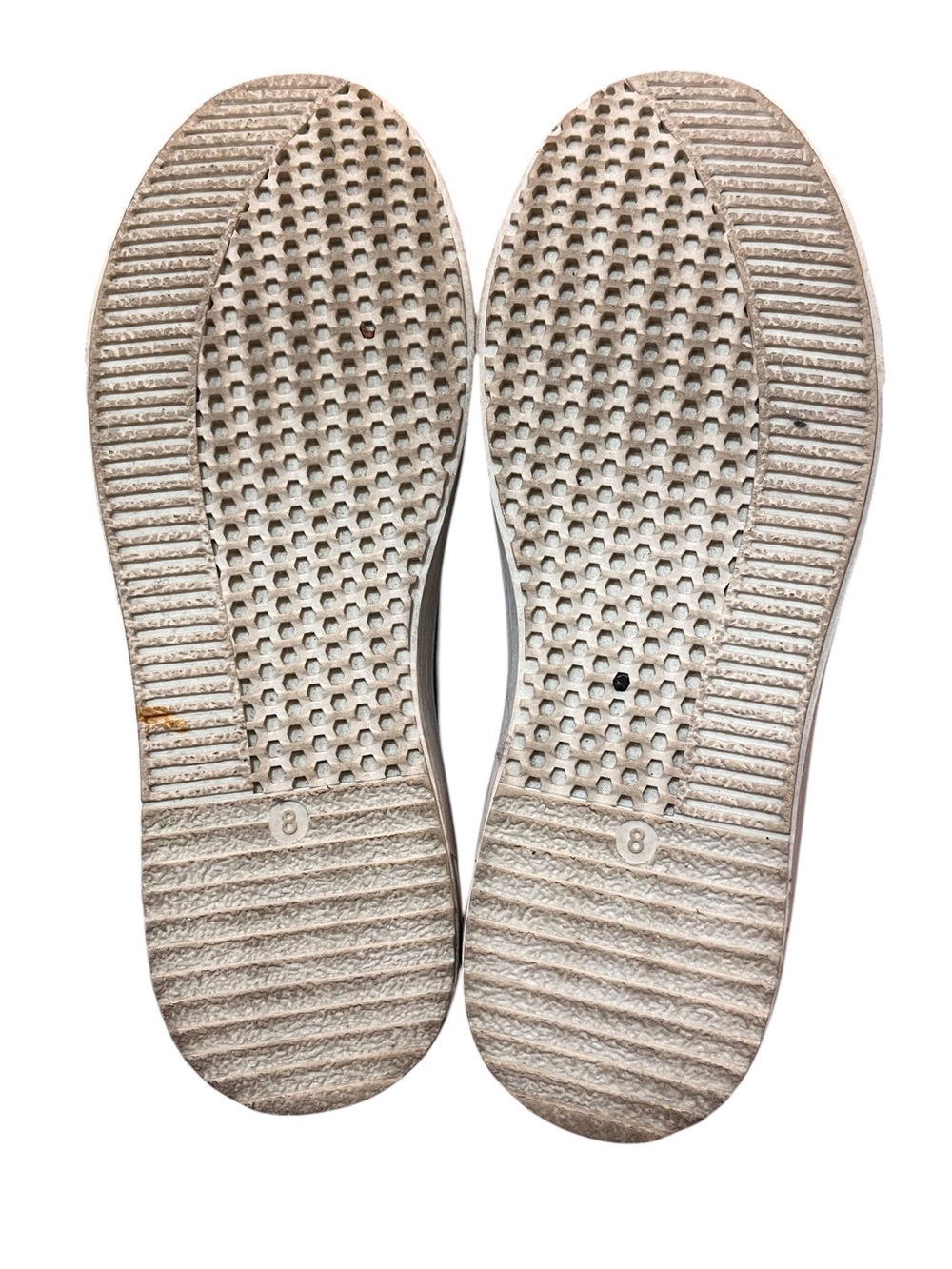 Hey Girl Silver Sneakers Metallic Corkys Low-Tops Studded - Picture 6 of 9